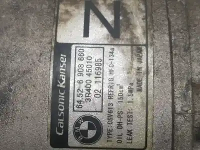 Tweedehands auto-onderdeel airconditioning compressor voor bmw 3 compact (e46) 316 ti oem iam-referenties 64526908660  