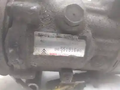 Peça sobressalente para automóvel em segunda mão compressor de ar condicionado a/a a/c por citroen c3 business referências oem iam 1450  9655191680
