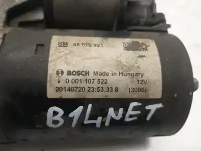 Pezzo di ricambio per auto di seconda mano motorino di avviamento per opel corsa d cmon riferimenti oem iam 55578921  