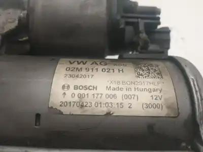 Автозапчастина б/у двигун запускається для seat mii (kf1, ke1) 1.0 посилання на oem iam 02m911021h  