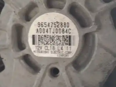 Recambio de automóvil de segunda mano de alternador para citroen c4 picasso exclusive 136 cv / 100 kw referencias oem iam 9654752880  