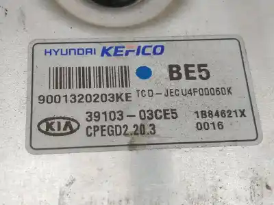 Peça sobressalente para automóvel em segunda mão centralina de motor uce por kia ceed gt line 140 cv / 103 kw referências oem iam 1b84621x 3910303ce5 9001320203ke