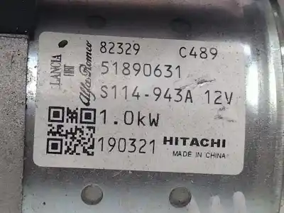 Peça sobressalente para automóvel em segunda mão Motor De Arranque por FORD KA (CCU) Urban Referências OEM IAM 51890631  