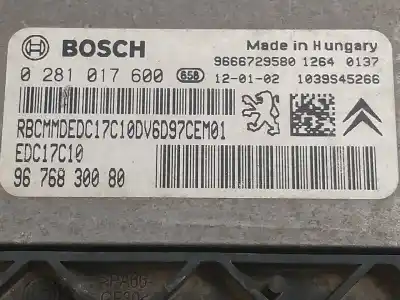 Pezzo di ricambio per auto di seconda mano  per CITROEN DS3  Riferimenti OEM IAM 9676830080  0281017600