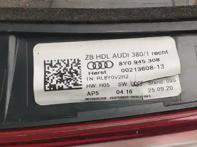 Pezzo di ricambio per auto di seconda mano luce di coda interna destra per audi a6 c6 (4f2) 2.7 tdi riferimenti oem iam 8y0945308  