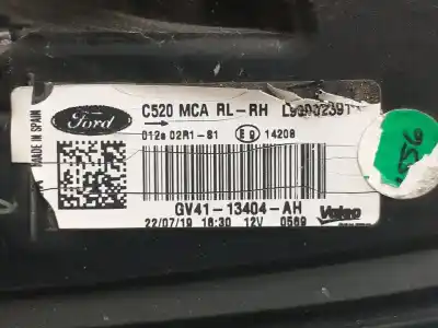 Pezzo di ricambio per auto di seconda mano luci posteriori destra per ford kuga (cbs) business edition 2wd riferimenti oem iam gv4113404ah  c520mca