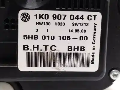 Second-hand car spare part climate control for skoda rapid active oem iam references 1k0907044  