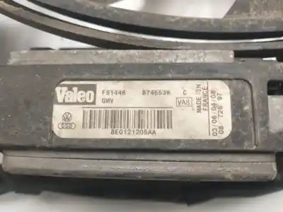 Second-hand car spare part RADIATOR COOLING FAN for AUDI A4 BERLINA (8E) 1.9 TDI OEM IAM references 8E0121205AA   Second-hand car spare part RADIATOR COOLING FAN for AUDI A4 BERLINA (8E) 1.9 TDI OEM IAM references 8E0121205AA