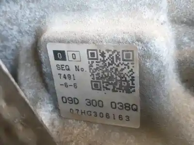 Peça sobressalente para automóvel em segunda mão caixa de velocidades por audi q7 (4l) 3.0 tdi referências oem iam 09d300038q  09d300038q