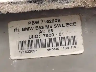 Second-hand car spare part left tailgate light for bmw x3 (e83) xdrive 18d 143 cv / 105 kw oem iam references 7162209  