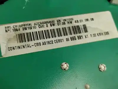 Second-hand car spare part dashboard for citroen c3 attraction oem iam references a2c53385740  