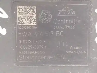 Pezzo di ricambio per auto di seconda mano abs per audi a6 c6 (4f2) 2.7 tdi riferimenti oem iam 5wa614517n  5wa614517bc