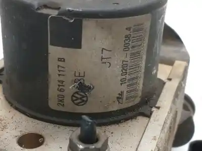 İkinci el araba yedek parçası abs için volkswagen caddy ka/kb (2k) furg. 69 cv / 51 kw oem iam referansları 2k0907379b  2k0614117b