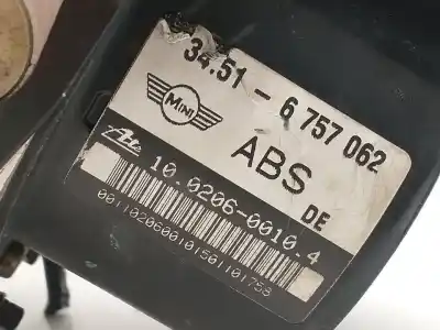 Pezzo di ricambio per auto di seconda mano abs per mini mini (r50, r53) cooper s riferimenti oem iam 6757063 6757062 1pu1e09a02