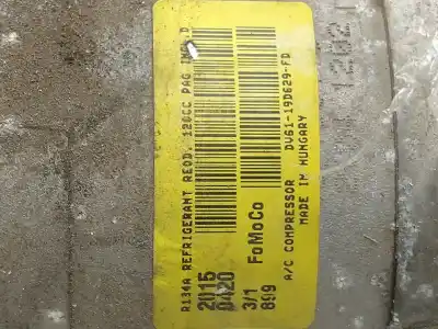 Second-hand car spare part air conditioning compressor for ford focus lim. sport oem iam references dv6119d629fd  20150420
