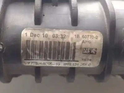 Pezzo di ricambio per auto di seconda mano radiatore d acqua per audi q5 (8r) 3.0 tdi advanced edition quattro (190kw) riferimenti oem iam 507702ah6  8r0121251c