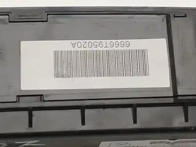 Peça sobressalente para automóvel em segunda mão comando de sofagem (chauffage / ar condicionado)  por renault kadjar bose edition 110 cv / 81 kw referências oem iam 6666t95020a  