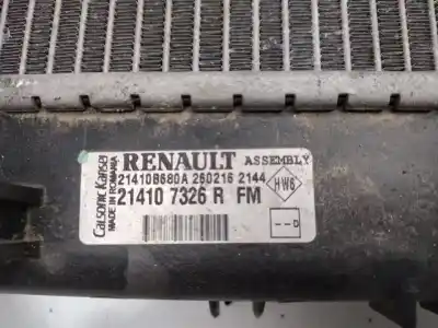 Second-hand car spare part water radiator for renault laguna iii dynamique oem iam references 214107326r