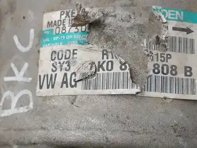 Peça sobressalente para automóvel em segunda mão compressor de ar condicionado a/a a/c por seat leon (1p1) 1.9 tdi 105 cv / 77 kw referências oem iam 1k0820808b  