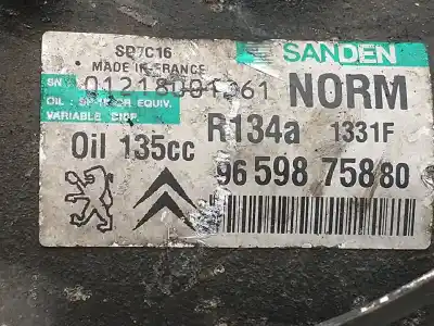 Автозапчасти б/у объемный компрессор за citroen c4 picasso i monospace (ud_) 1.6 hdi ссылки oem iam 9659875880  1331f