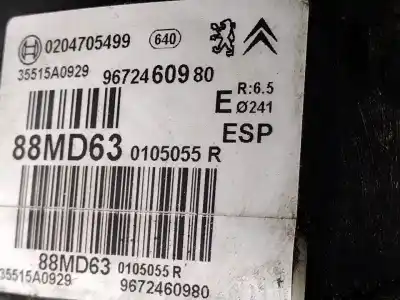 Pezzo di ricambio per auto di seconda mano servo freio per citroen ds3 style riferimenti oem iam 0105055r 9672460980 88md63