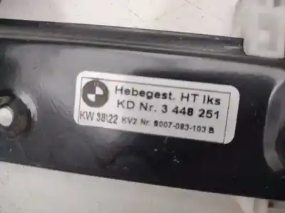 Second-hand car spare part rear left window regulator for bmw x3 (e83) xdrive 20d oem iam references 3448251  6925965