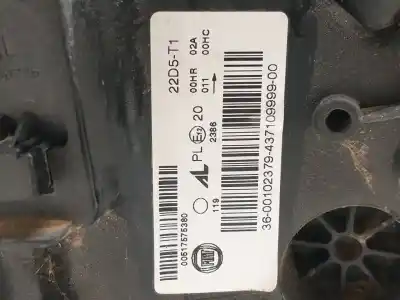 Second-hand car spare part left headlight for fiat bravo (198) 1.9 16v dynamic multijet oem iam references 00517575380