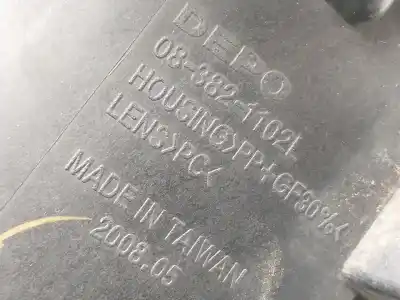 Second-hand car spare part left headlight for mini mini (r50, r53) cooper oem iam references 083821102l  