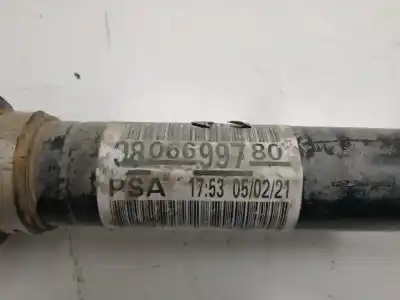 Second-hand car spare part FRONT RIGHT TRANSMISSION for CITROEN BERLINGO Feel M OEM IAM references 9806699780  