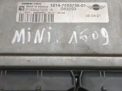 Second-hand car spare part ecu engine control for mini mini (r50, r53) cooper oem iam references 1214755373501  s122237005a