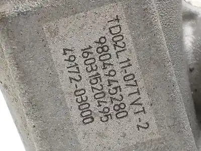 Pezzo di ricambio per auto di seconda mano turbocompressore per citroen c-elysée seduction riferimenti oem iam 9804945280  16031520495