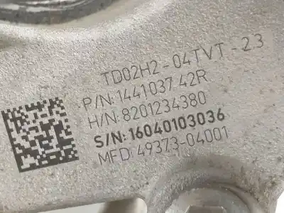 Автозапчасти б/у ТУРБОКОМПЕНСАТОР за DACIA SANDERO Comfort ссылки OEM IAM 16040103036  