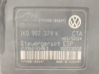 Second-hand car spare part abs for audi a3 (8p1) 2.0 tdi 16v oem iam references 1k0907379k  1k0614517h