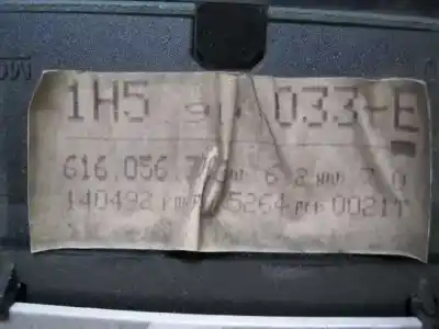 Second-hand car spare part dashboard for volkswagen vento 1.8 g-aam 4p oem iam references 1h599033e  