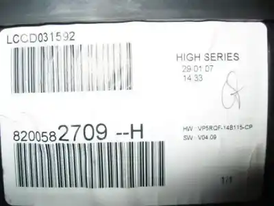 Автозапчасти б/у приборная доска за renault clio iii (br0/1, cr0/1) 1.5 dci (br17, cr17) ссылки oem iam 8200582709-h  