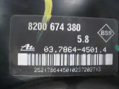 Автозапчасти б/у тормозной серво за renault clio iii (br0/1, cr0/1) 1.5 dci (br17, cr17) ссылки oem iam 8200 674 380   Автозапчасти б/у тормозной серво за renault clio iii (br0/1, cr0/1) 1.5 dci (br17, cr17) ссылки oem iam 8200 674 380