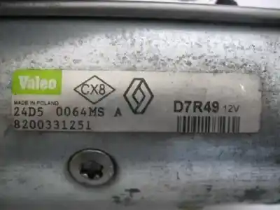 Автозапчасти б/у двигатель запускается за renault scénic ii (jm0/1_) 1.9 d ссылки oem iam 8200331251  
