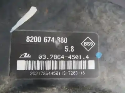 Peça sobressalente para automóvel em segunda mão servo freio por renault clio iii (br0/1, cr0/1) 1.5 dci (c/br0g, c/br1g) referências oem iam 8200 674 380  