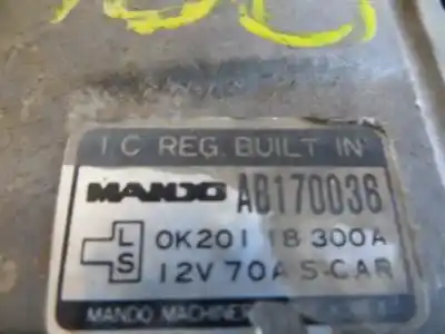 Second-hand car spare part alternator for kia sephia 1.6 cat oem iam references ab170036  