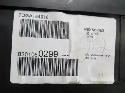 Peça sobressalente para automóvel em segunda mão quadrante por renault clio v 1.5 blue dci d fap referências oem iam 8201060299  