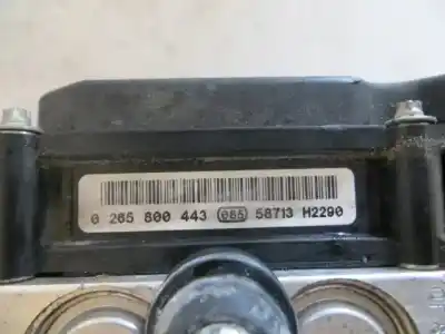 Peça sobressalente para automóvel em segunda mão abs por opel combo 1.3 cdti 16v referências oem iam 13182319 0265800443 0265231583