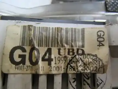 Peça sobressalente para automóvel em segunda mão quadrante por hyundai coupe i (rd) 1.6 16v referências oem iam   