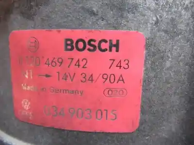 Second-hand car spare part alternator for rover 200 ii fastback (rf) 214 i oem iam references 034903015  0120469742
