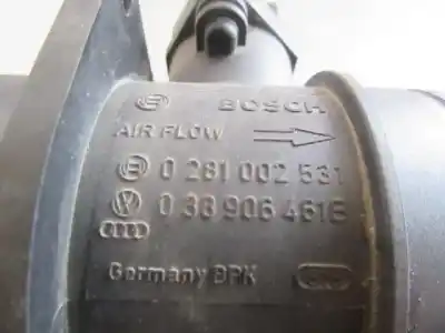 Автозапчасти б/у расходомер воздуха за seat leon 1.9/tdi-pd-(bxe)-5p-105cv ссылки oem iam 038906461b  0281002531