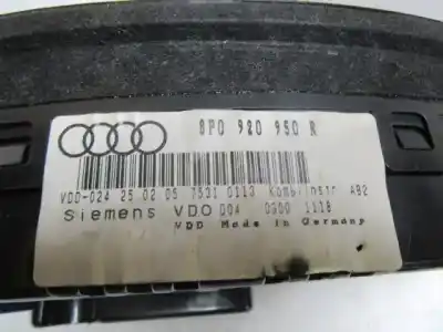 Автозапчастина б/у панель інструментів для audi a3 (8p1) 1.9 tdi ambiente посилання на oem iam 8p0920950r  110080296