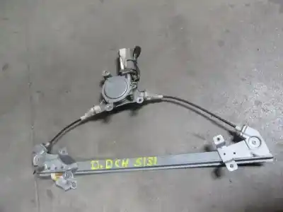 Second-hand car spare part passenger side right window regulator for daewoo aranos 2.0 oem iam references 