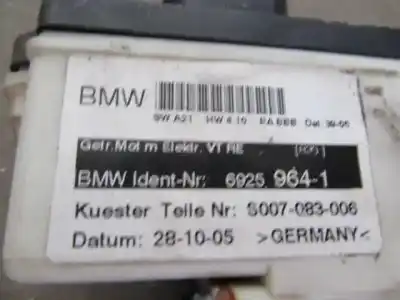 Second-hand car spare part passenger side right window regulator for bmw x3 (e83) 3.0 d oem iam references   