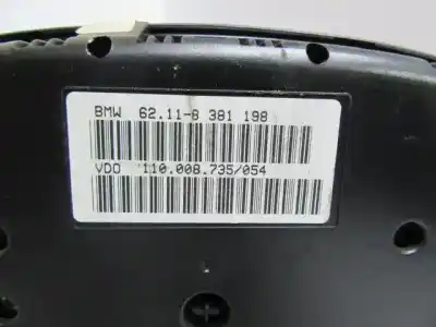 Автозапчастина б/у панель інструментів для bmw 5 (e39) 530 d посилання на oem iam vdo 110 008 735 /054  