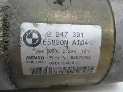 Автозапчастина б/у двигун запускається для bmw x5 (e53) 3.0 d посилання на oem iam 2247391 63222005 e5820n