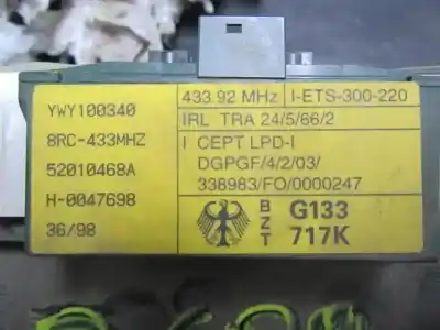 Peça sobressalente para automóvel em segunda mão quadrante por land rover freelander 2.0 td -20t2n referências oem iam   
